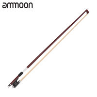 [ammoon]คอนเสิร์ตระดับ4/4ไวโอลินซอโบว์สมดุลที่ดี IPE แท่งไม้ Ebony Horsehair