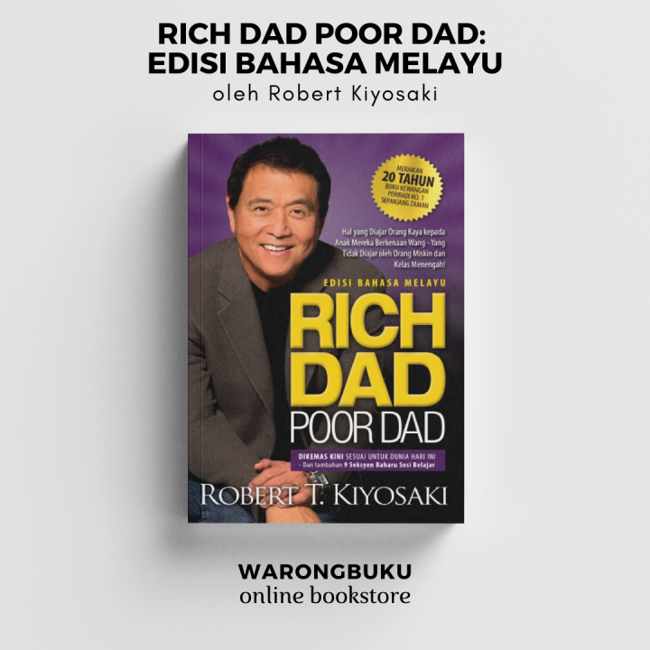 Pts Publishing House Rich Dad Poor Dad Edisi Ulang Tahun Ke 20