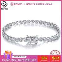 【CW】✘๑  Rinntin Tennis 925 Sterling 1.5/2/3mm for Luxury Chain Jewelry SB143