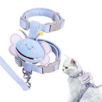 Harness For Cats Escape Proof Kitten Bite Resistant Travel Leash Easy Control Soft Pet Traction Rope For Puppies Colorful