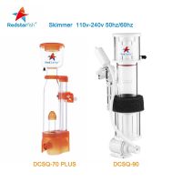 DC24V DCSQ70ปลากะพงขาวรูปดาวแดง SQ90ถังแนวปะการังทะเลน้ำเค็ม Skimmer กรองลมได้