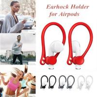 ซิลิโคนป้องกัน Earhooks สำหรับ Airpods Ear Hook Secure Fit Hooks หูฟังไร้สายอุปกรณ์เสริมกีฬา Anti-Lost