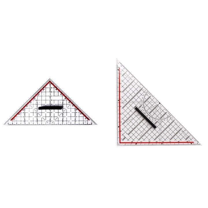 drawing-triangle-ruler-multi-function-drawing-design-ruler-with-handle-protractor-measurement-ruler-stationery