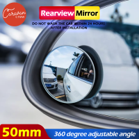 11# Caravan Crew Rearview Mirror กระจกมองหลังสำหรับรถยนต์แบบกลม ขนาดเล็ก HD 360 ° มุมมองกว้าง