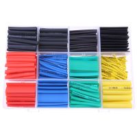 1 set 530/580pcs Cable Sleeve Heat Shrinkable Tube 2:1 Wrap Cable Sleeve Kit Assorted Wire Insulated Shrinkable Tube Sleeves Set Electrical Circuitry