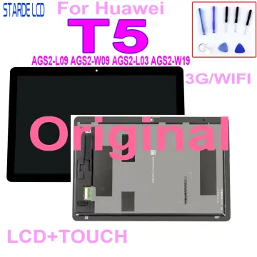 Tested 10.1 inch T5 LCD For Huawei MediaPad T5 10 AGS2-L09 AGS2-W09  AGS2-L03 AGS2-W19 Digitizer Screen Touch Panel Assembly