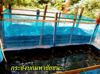 กระชังบก ชนิดหนาพิเศษ  2x3x1.2 เมตร