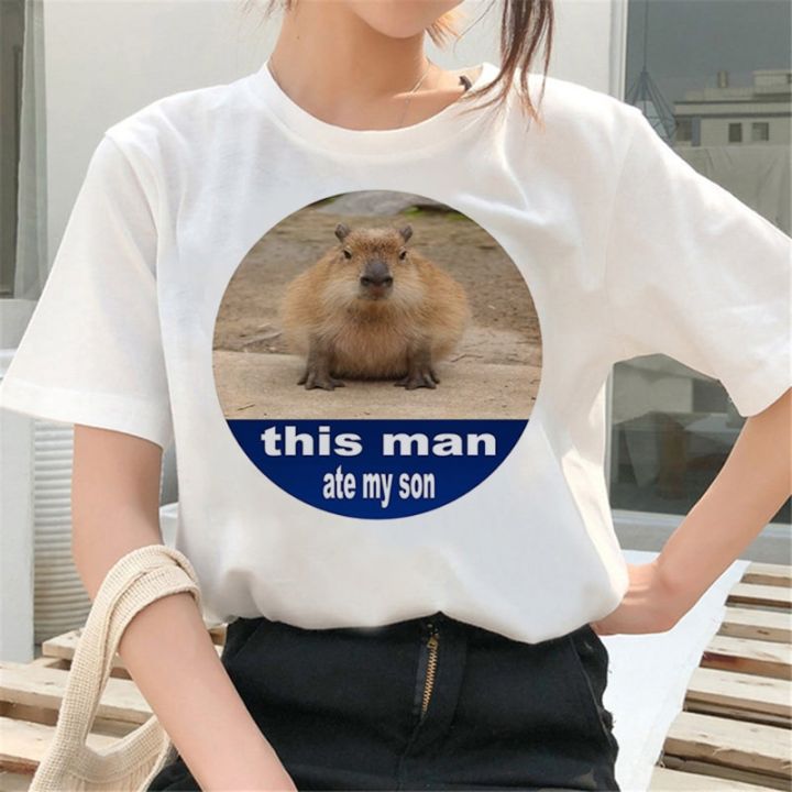 capybara-cute-animal-t-shirt-summer-tops-hop-cartoon-men-graphic-t-shirt-fashion-unisex-anime-t-shirt-men-100-cotton