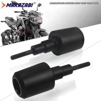 แถบเลื่อนกรอบป้องกันล้มสำหรับรถจักรยานยนต์ยามาฮ่า MT-09 MT-03 R25 FZ1 FZ6 FZ8 MT09 SRX 400การ์ดแฟริ่ง MT-01กันชนปลอกปกป้องเข่า