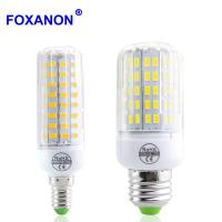 【NEW】 upaxjl Foxanon Led E27 E14 5730 220V หลอดไฟข้าวโพด24-89Leds 108หลอดไฟ Led หลอดไส้20W 100W Lampada ไฟสปอตไลท์ Led