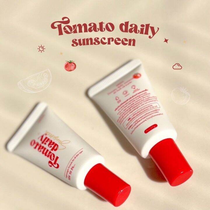 พร้อมส่ง-new-กันแดดมะเขือเทศมีด้า-meda-tomato-daily-10-กรัม