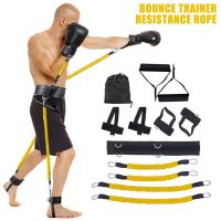 Resistance Band Boxing Muay Training Stretching Strap Set Gym Workout Fintess Exercises Waist Leg Strength Training Belt Exercise Bands