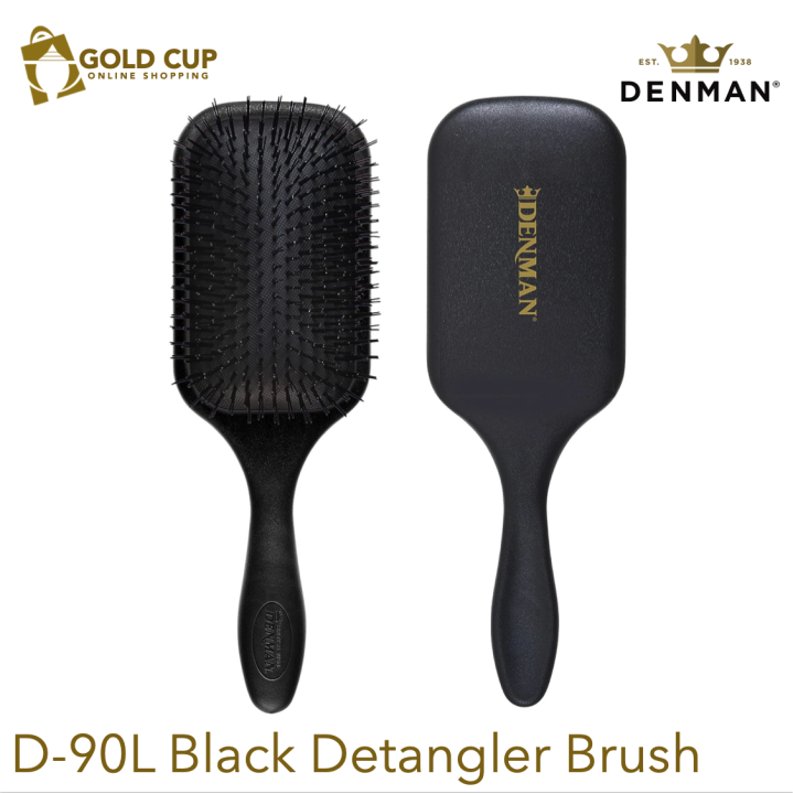 Denman D90L Black Detangler Brush Lazada PH