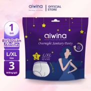 Aiwina 3-piece pants sanitary napkin simply anti-spill pants size L XL
