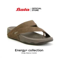*Best Seller* Bata Energy+ รองเท้าแตะลำลองแฟชั่น ผู้หญิง รองเท้าเพื่อสุขภาพ สีน้ำตาล รหัส 4714641 Size 3-5 นุ่มสบาย