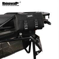 Rhinowalk Motorcycle Tools Roll Bag  Portable Saddle Bag Repair Kit Storage Pouch Bag Outdoor Large Capacity Side Tail Tool Bag Pipe Fittings Accessor