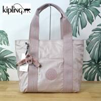 กระเป๋าสะพายทรง Tote ขนาดกลาง รุ่นใหม่ สีชมพู จากแบรนด์ KIPLING รุ่น Era S  วัสดุ Polyester 100%(งานแบรนด์แท้outlet)