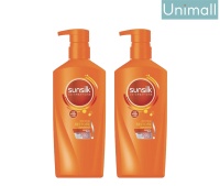 Sunsilk ซันซิลแชมพู แชมพูแพ็คคู่ x 2 สูตรผมมีน้ำหนักจัดทรงง่าย ขวดละ 400 มล. x 2 ขวด l Unimail