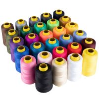 Sewing Machine Thread Roll 1300 Yards Handmade Nylon Sewing Threads High-Strength Cords Color 402 Household Hand Sewing Thread