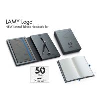 Lamy 50th Anniversary Limited Edition notebook with LAMY logo M+ Special