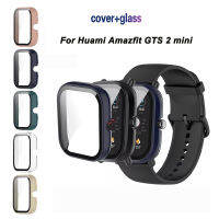 Hard PC Case กระจกนิรภัยป้องกันหน้าจอฝาครอบป้องกันสำหรับ Huami Amazfit GTS2 Mini