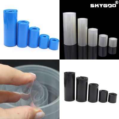 1/10m 18650 Lipo Battery PVC Heat Shrink Tube Pack Width 45mm ~ 500mm Insulated Film Wrap Lithium Case Cable Sleeve Dia 29~318mm