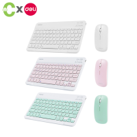 HOMEC ชุดคีบอร์ดเมาส์ไร้สาย ชุดคีบอร์ด แป้นพิมพ์ไร้สาย คีย์บอร์ด usb Wireless keyboard mouse คีย์บอร์ดBluetooth พร้อมเมาส์ไร้สาย เชื่อมต่อง่าย