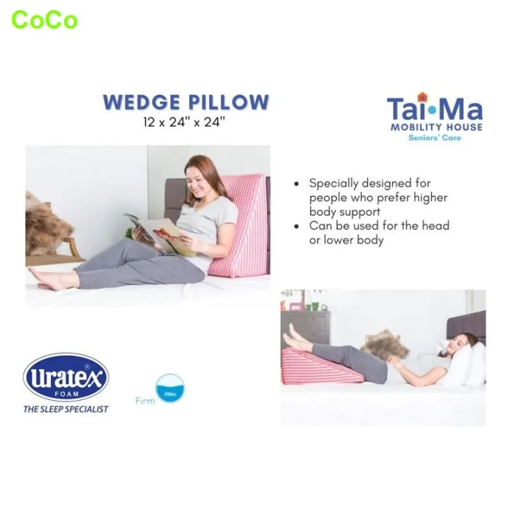 【0n Sale】 COD Available l Uratex Wedge Pillow (Original) / Acid Reflux