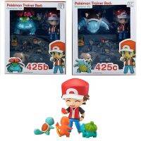 โปเกมอนสีแดง425 425B 425C ชาร์แมนเดอร์ Bulbasaur Squirtle Pocket Monster ตุ๊กตาขยับแขนขาได้ของเล่นโมเดล10ซม. ข้อต่อเคลื่อนย้ายได้ตุ๊กตาขยับแขนขาได้ S