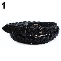 ashion ided Rope Pin Buckle Belt Wild Casual Dress Decorative Belt