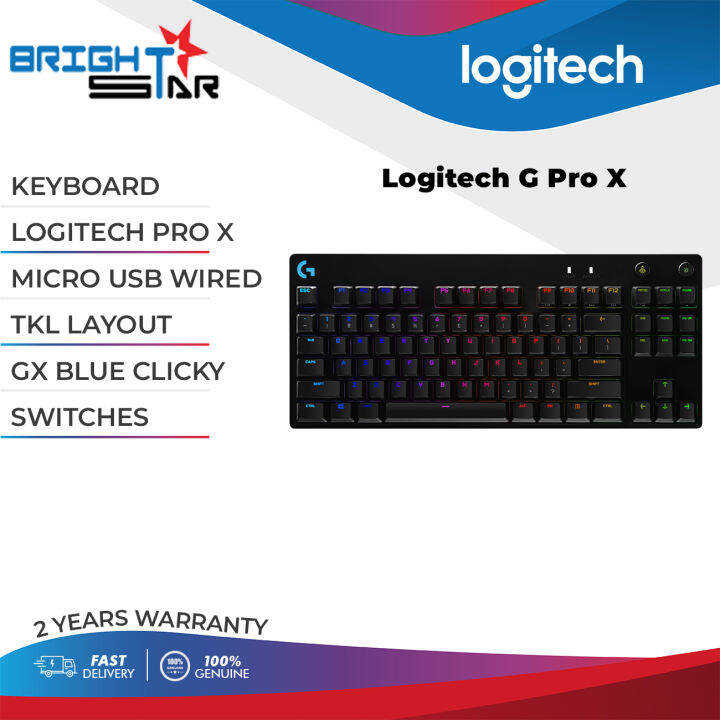 Logitech G Pro X Mechanical Gaming Keyboard Lazada