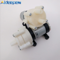 Aideepen DC6-12V R385ปั๊มน้ำขนาดเล็กซิลิโคนยึดมินิไฟฟ้าปั๊มดูดน้ำ1.5-2L/นาทีสำหรับเครื่องชงชาพิพิธภัณฑ์สัตว์น้ำปลา