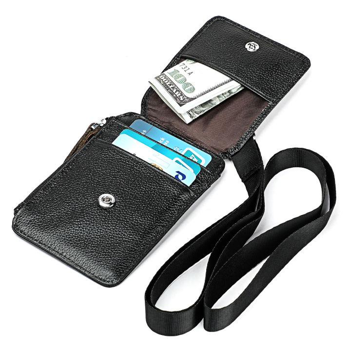 2021ใหม่อุปกรณ์สำนักงานกระเป๋าใส่นามบัตรหนังแท้ทำงานชื่อบัตรติดผู้ถือรหัสพนักงานบัตรเครดิต-rfid-block-กระเป๋าถือ-badge-กระเป๋าซิป