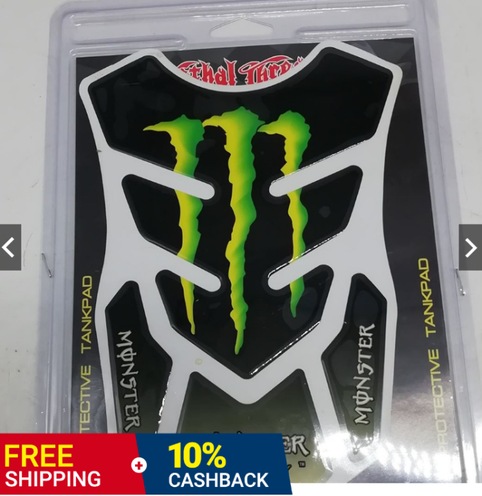 Tank Pad Monster Energy for motorcycle Lazada PH