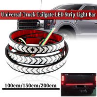 ❖ 12V 24V Universal Truck Tailgate LED Strip Light Bar Multifunction Running Turn Signal Brake Reverse Backup Red Tail Light Strip