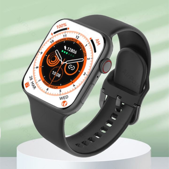 zzooi-lemado-smart-watch-2022-magnetic-charging-smartwatch-bluetooth-calls-watches-men-women-fitness-bracelet-custom-dials-pk-w26-27