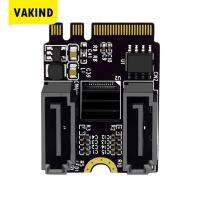 M2ต่อการ์ดขยาย SATA3.0การ์ด PCI-E3.0คีย์ + E ตัวแปลง M.2ไปยังฮาร์ดดิสก์ SATA ชิป JMB582การ์ดอะแดปเตอร์สำหรับเซิร์ฟเวอร์พีซีอุปกรณ์อิเล็กทรอนิกส์สำหรับผู้บริโภคอุปกรณ์จัดเก็บ
