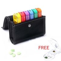 7-day daily kit  weekly pill container  pill storage box  portable waterproof and moisture-proof pill box  pill storage containe Medicine  First Aid S