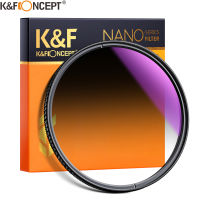 K&amp;F Concept Nano-X HD GND16 ND16 Lens filter Optical Glass Soft Gradient with Coating 52mm 55mm 58mm 62mm 67mm 72mm 77mm 82mm