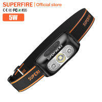 SUPERFIRE ไฟหน้าเหนี่ยวนำหลายโหมด HL05-G