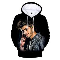 Sudadera con capucha 3D de rapero Zayn Malik para hombre y mujer, ropa de calle de moda Harajuku, ropa de cantante británico ZAYN, Otoño e Invierno