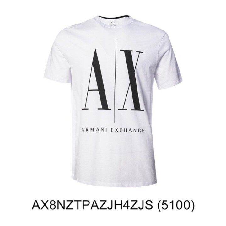 armani-exchange-arma-niเสื้อยืดแขนสั้นผู้ชาย-เสื้อพิมพ์ลาย9449