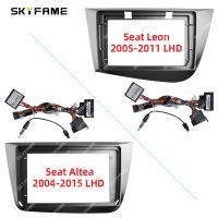 SKYFAME Car Frame Fascia Adapter Canbus Box Decoder Android Radio Dash Fitting Panel Kit For Seat Altea Seat Leon 3 Ateca