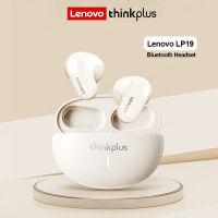 Lenovo Thinkplus LP19หูฟังอินอียร์หูฟัทูธ True Wireless 5.3หูฟังพร้อมไมโครโฟนดเสียงรบกวน ENCดเสียงรบกวน HiFi กน้ำสำหรับกีฬาเบส