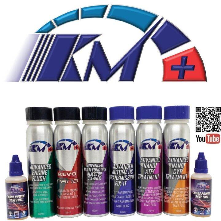 NEW KM Advanced Nano Technology Additive(SAVE FUEL ENGINE FLUSH ENGINE