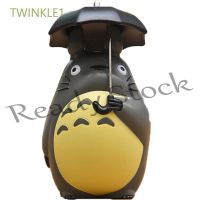 【hot sale】 ¤✇ B09 TWINKLE1 Mini Toy Figures Cartoon Totoro Model Action Figure Gift Totoro with Umbrella Anime Party Decor Micro Landscape Decoration My Neighbor Doll Ornaments/Multicolor
