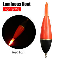 # QZO 5G/10G/15G Night Glow Fishing Float ตกปลาน้ำหนักเบา Drift Floats Tackle