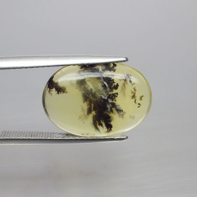 พลอย โอปอล ต้นไม้ ธรรมชาติ แท้ ( Unheated Natural Dendrite Dendritic Opal ) 5.05 กะรัต