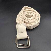 【cw】 110cm ElasticBelt WomenCanvas All-matchLadies Knitted Buckle Corset Belts ！