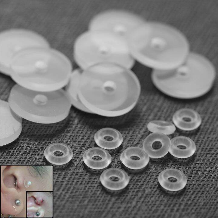 [Ready Stock] Piercing Healing Silicone Discs Anti Hyperplasia Anti